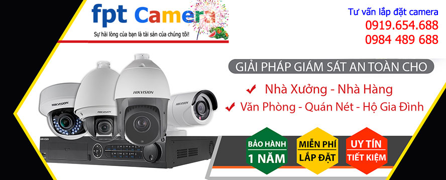 Dịch vụ lắp đặt camera tại FPT Việt Nam