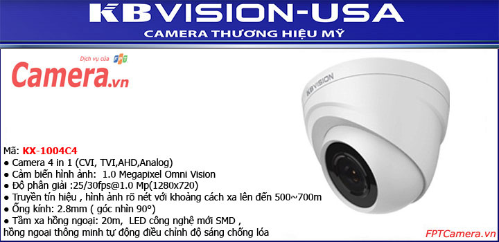 Camera Kbvision KX-1004C4