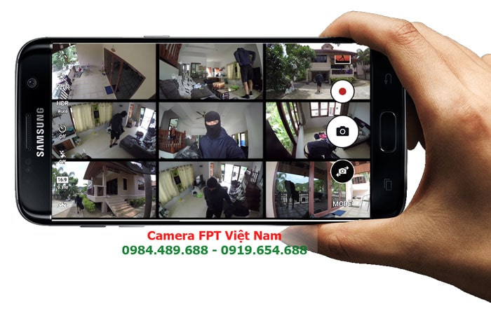 Camera an ninh gia đình chống trộm xem qua điện thoại