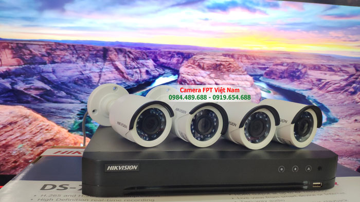 Trọn bộ camera Hkvision FULL HD 1080P cao cấp nhất